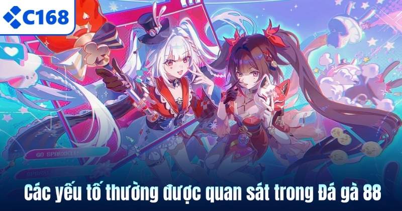 Đá Gà 88 - Trường Chọi Kê Hấp Dẫn Nhất C168 Năm 2026 7 Các yếu tố thường được quan sát trong Đá gà 88